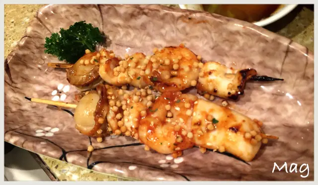 香辣脆脆海鮮串