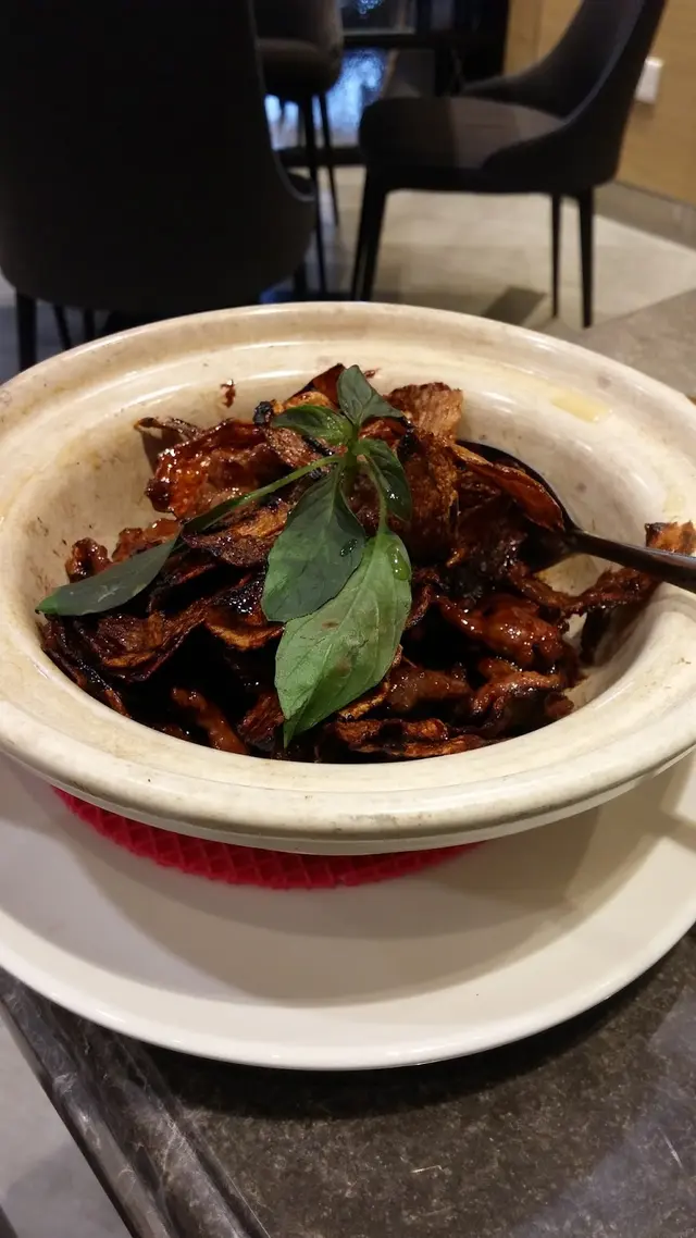 這次改以鴕鳥肉製作，是為此行最教我回味之物