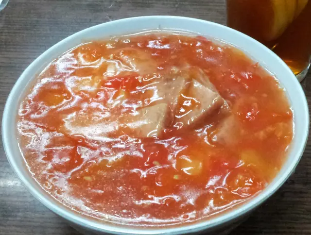 番茄餐肉通粉