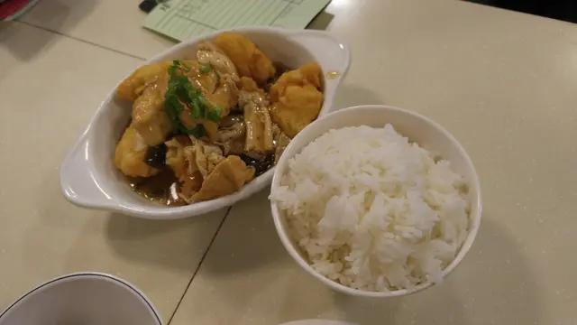 枝竹班腩配白飯