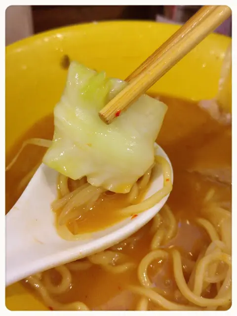 而多添的野菜中以芽菜居多, 鮮見椰菜蹤影.