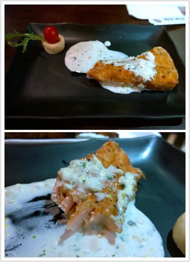 燒西班牙三文魚骨