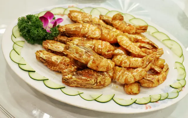 豉油皇煎大蝦碌