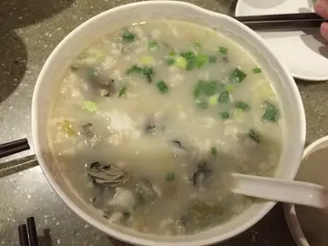 肉碎蠔仔泡飯