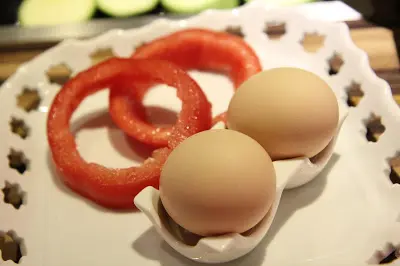 鮮嫩蛋汁蕃茄圈