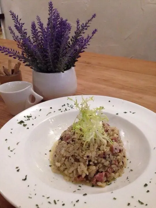 黑松露三文魚意大利飯