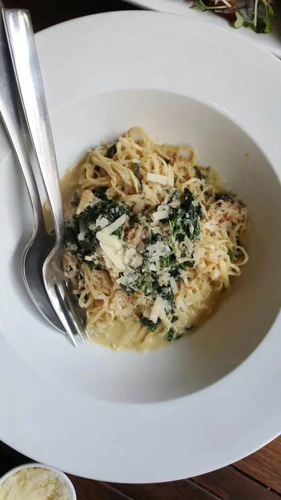 鮮蟹肉汁 自家制麵條