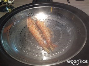 花竹蝦 - 尖沙咀的潮福蒸氣石鍋