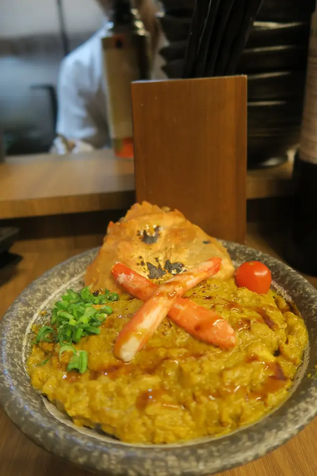 制激爆蟹皇飯,配上松葉蟹柳