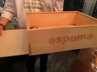 木盒煙燻烤安格斯肉眼牛扒