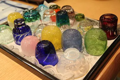 食客可自由選擇最合心的酒具