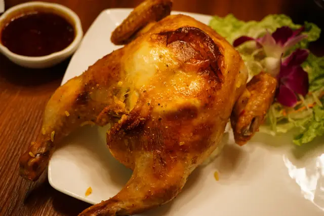 越式燒春雞釀香茅黃飯