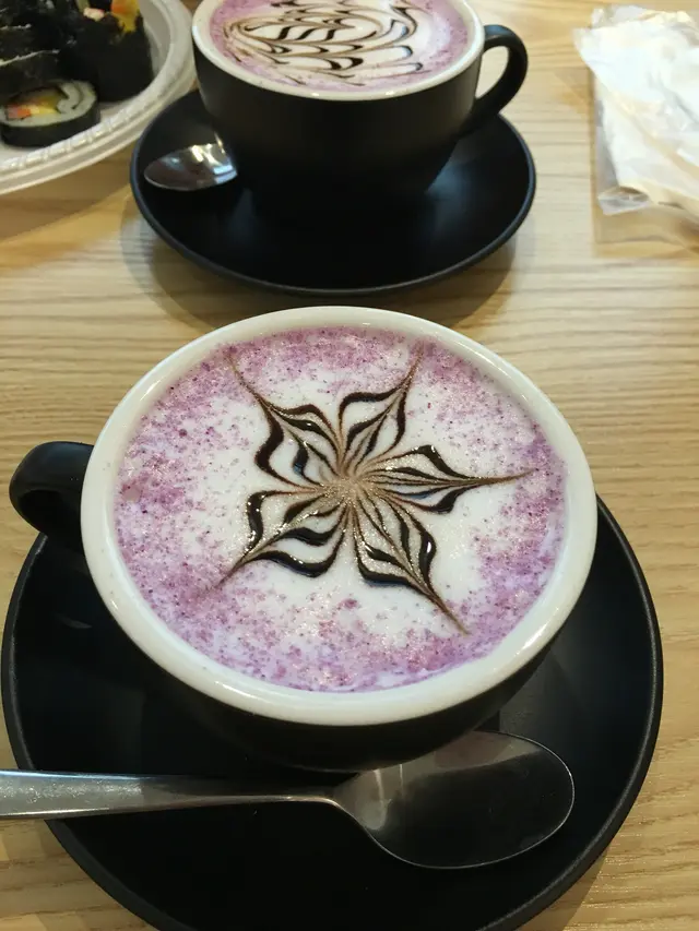 紫薯Latte