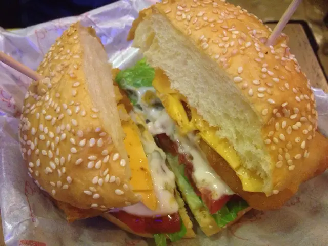 芝士醬汁流出來