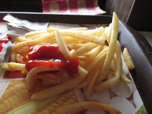 個薯條炸到好脆。