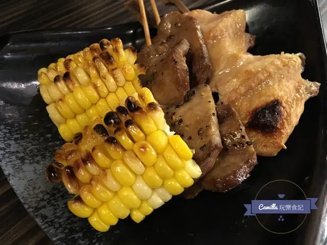 粟米、牛舌和雞翼