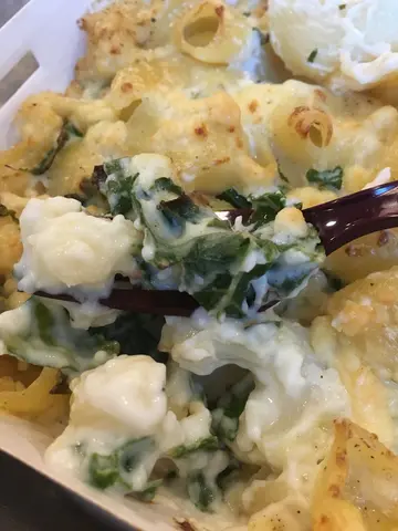 焗芝士甘蓝菜椰菜花通粉
