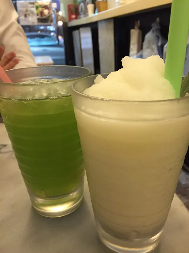 多多沙冰,蘋果綠茶