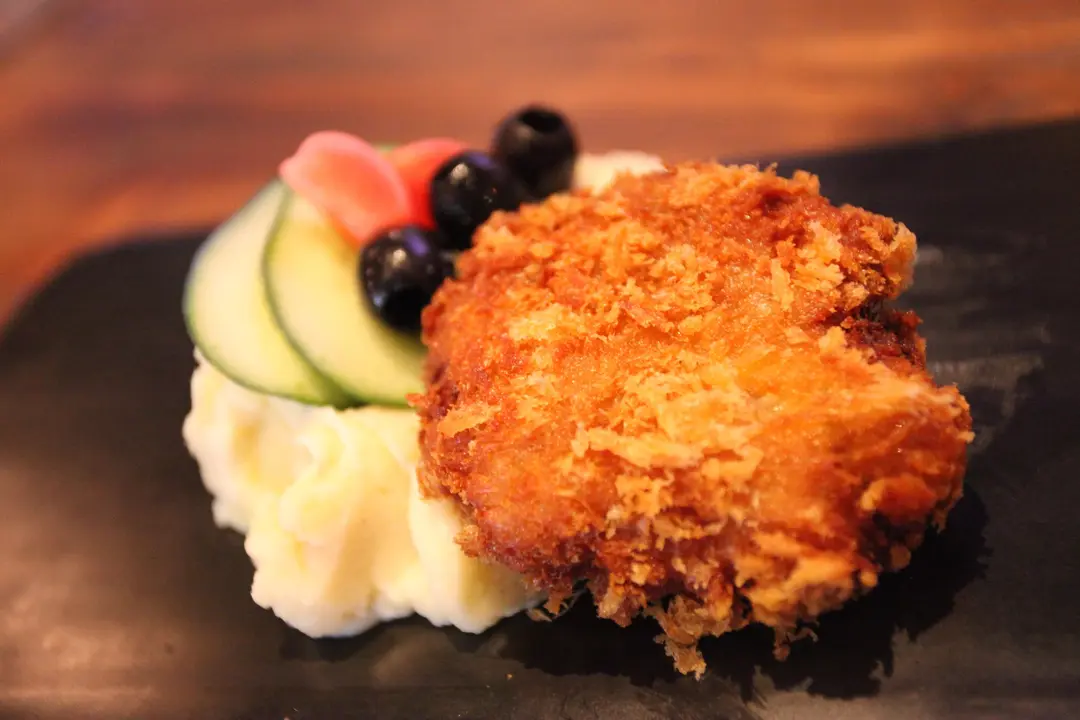 deep fried crab cake ($88) $ 88