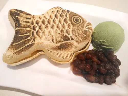抹茶紅豆雪糕鯛魚燒