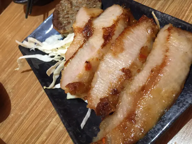 豬頸肉肉質唔錯