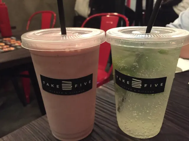 士多啤梨奶昔＆薄荷青檸梳打