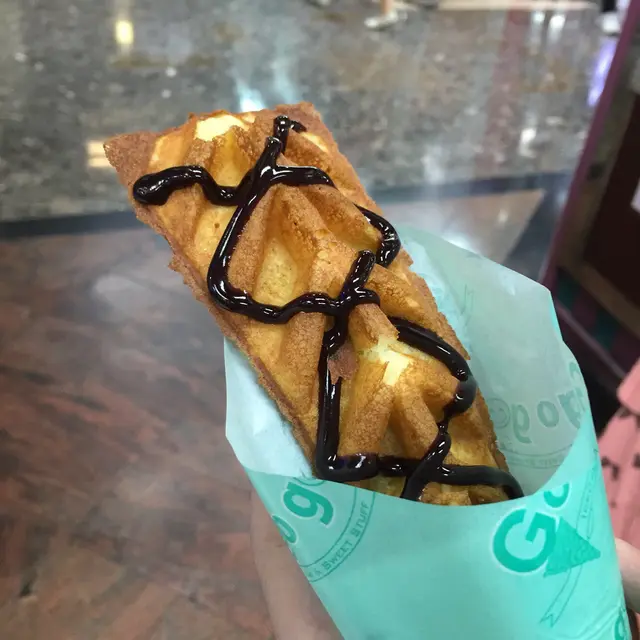 特製斑蘭配朱古力醬