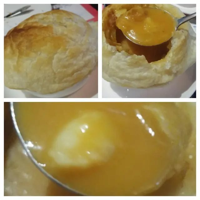 龍蝦味香濃, 加上酥皮, 非常好味