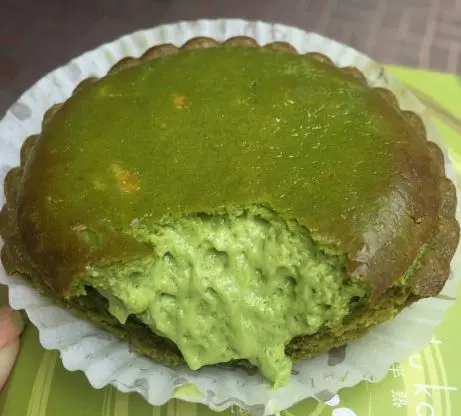 綠茶半熟芝士撻
