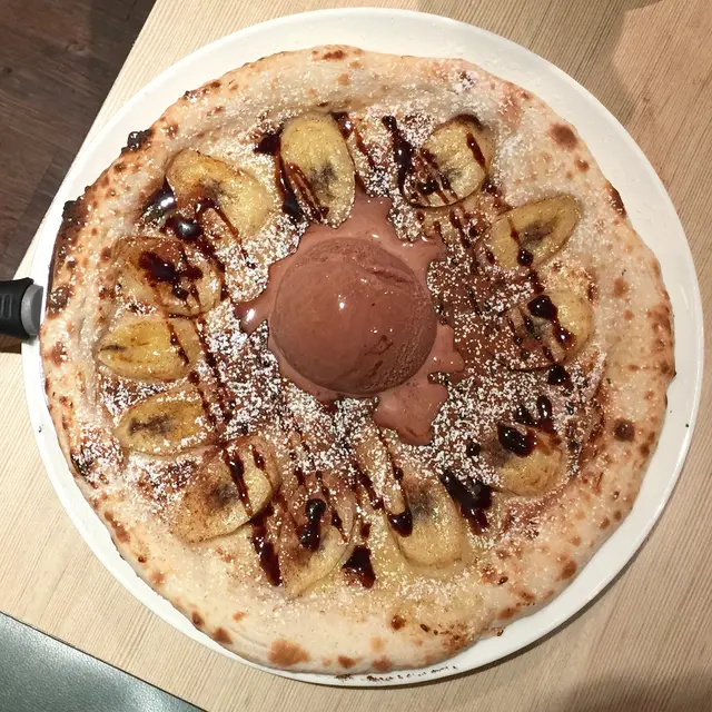 香蕉朱古力薄餅