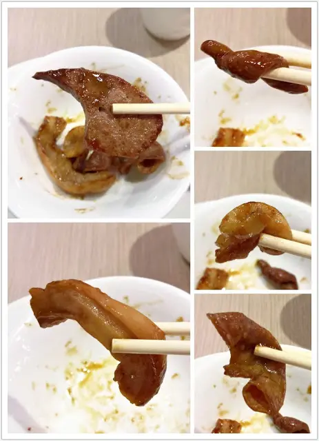 Step立即把每一種豬的內臟放入口中品嘗，果然一點內臟的味道也沒有，而且香味撲鼻令人垂涎；其次就是每一種內臟真的炒得生熟剛好