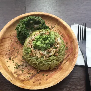 Crab  fried  rice  (  lunch  set)  light  flavour  