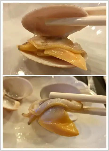 花甲肉身肥美,入口是口感爽口彈牙,鮮味不俗;湯的味道帶點胡椒的辣味,令花甲入口時有一陣陣的辣味相隨,整體感覺惹味可口