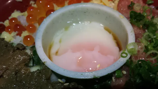 極上二段丼~溫泉蛋