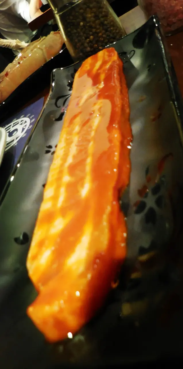 推介, 調味好正~~ 最好剪開燒, 唔好咁大舊,否則易燶