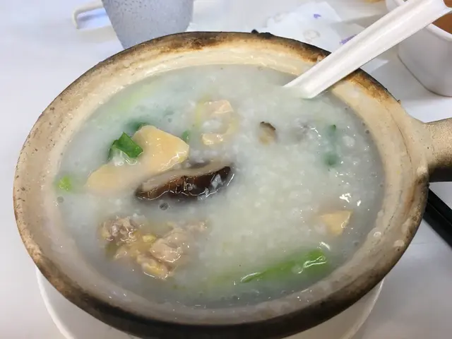 北菇雞粥