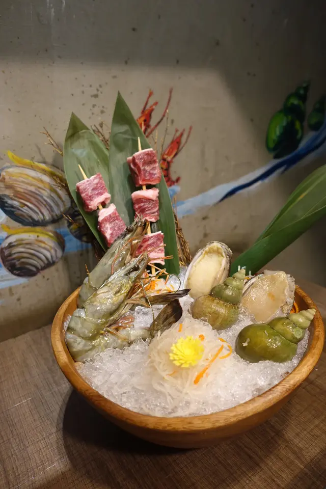 和牛海鮮盛
