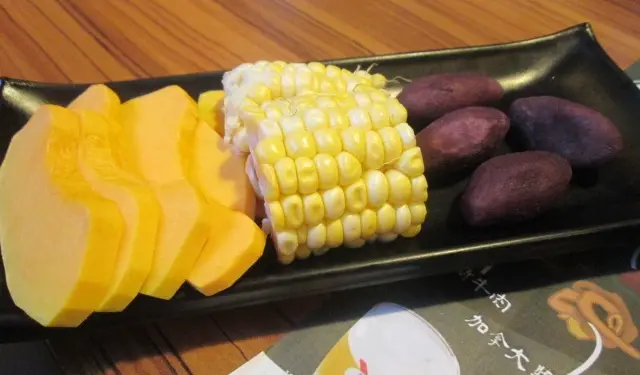 日本南瓜、黃金粟米, 日式一口甜薯