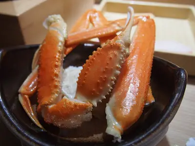 蟹肉好鮮美, 啖啖甜香, 就是每件蟹肉不太多, 也是意猶未盡要追加。