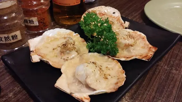 香濃芝士燒扇貝