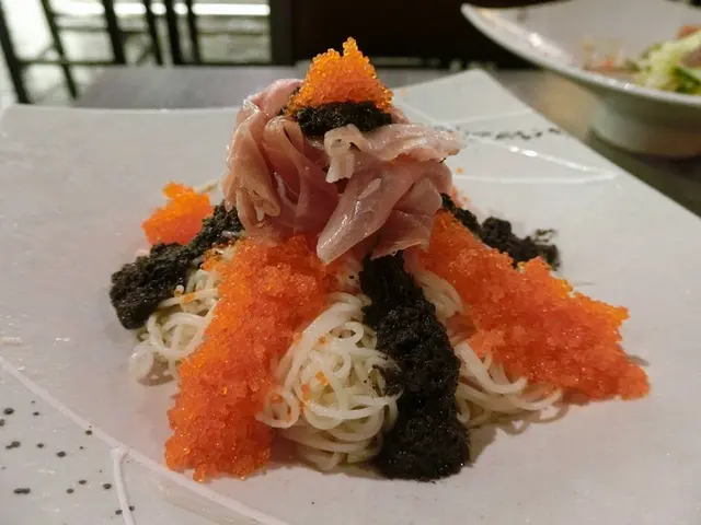 黑松露巴馬火腿冷素麵