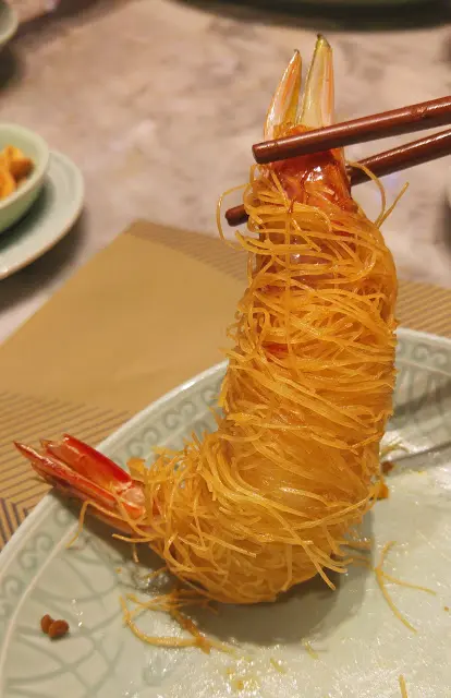 雖是油炸但不油膩, 龍鬚絲很脆口