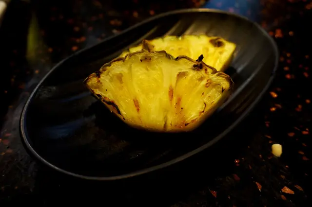 燒有機鮮菠蘿