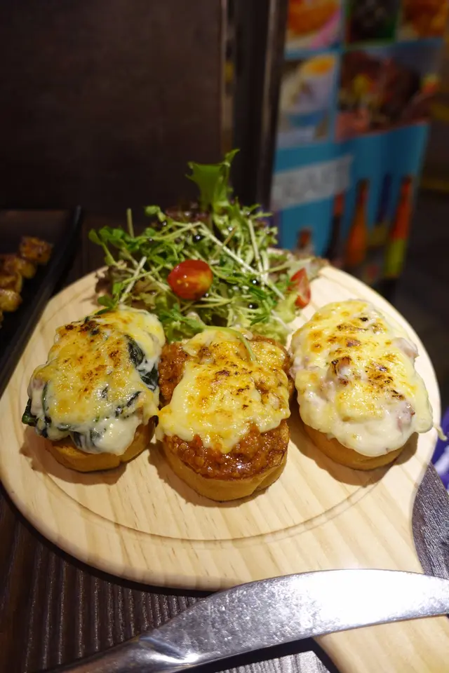 傳統法式三色迷你批