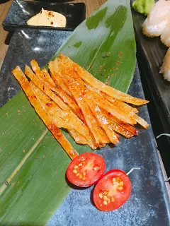炭火燒河豚干