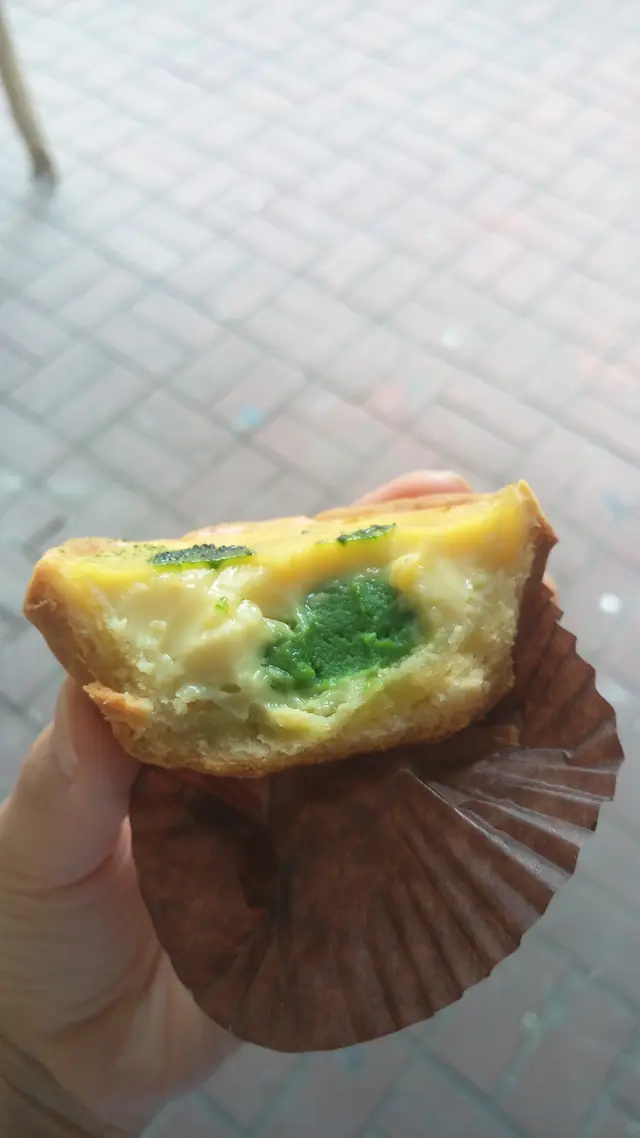 抹茶紅豆蛋撻
