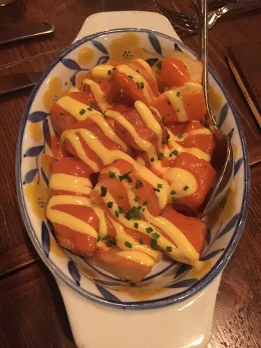 薯角配西班牙特色辣醬