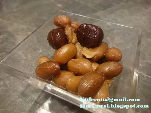 小食--炆花生栗子