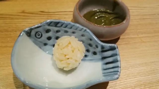 壽司飯混鮑魚肝醬