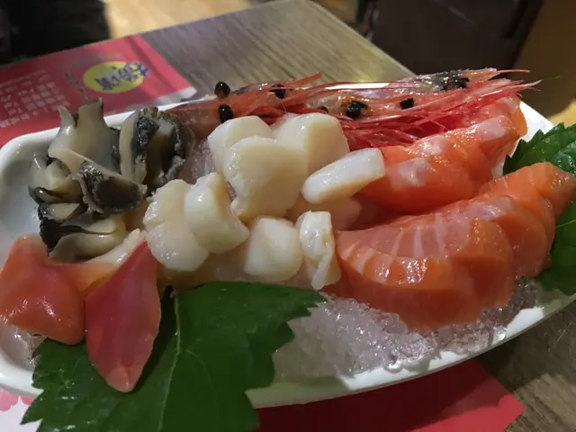 貝柱當帶子,同埋d螺片好鹹